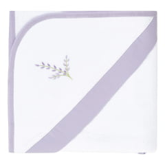 Toalha de Banho com Capuz Lavanda