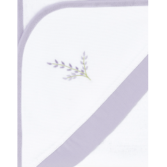 Toalha de Banho com Capuz Lavanda