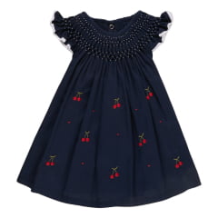 Vestido Casinha de Abelha Marinho