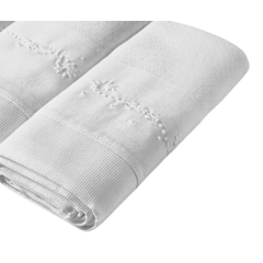 Kit Fralda Arabesco Branco