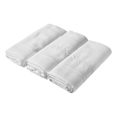 Kit Fralda Arabesco Branco