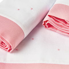 Kit Presente Poá Rosa