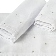 Kit Fralda de Boca Poá Cinza